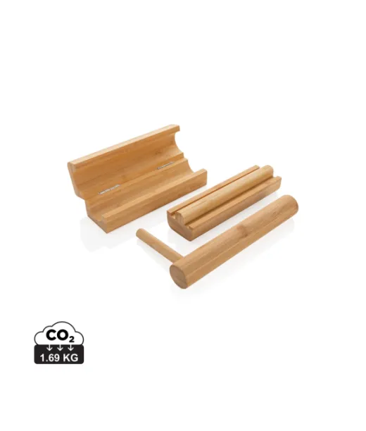 Ukiyo Bambuinen Sushintekosetti Ruskea