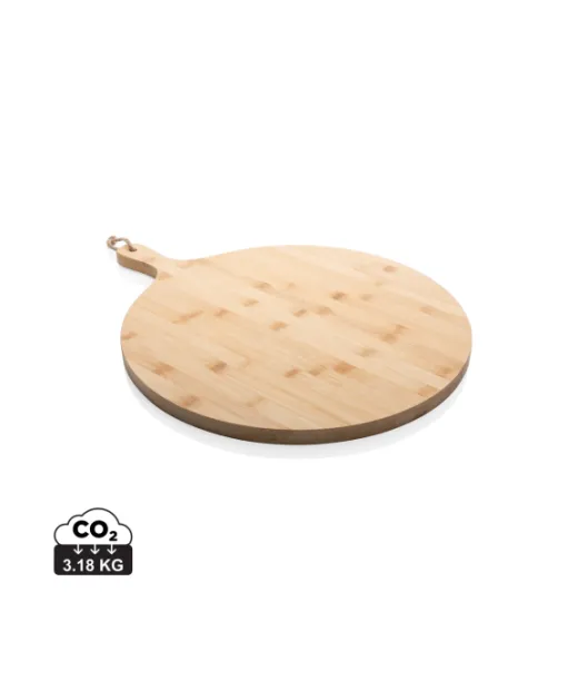 Ukiyo Pyöreä Bambuinen Tarjotin Ruskea