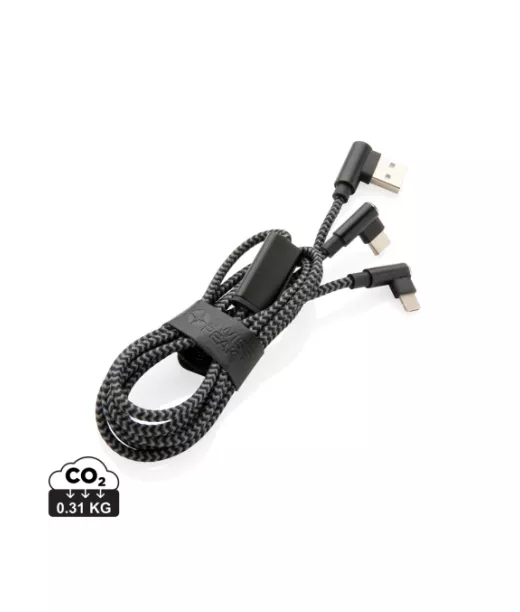 Upea Swiss Peak -3-in-1-johto Musta