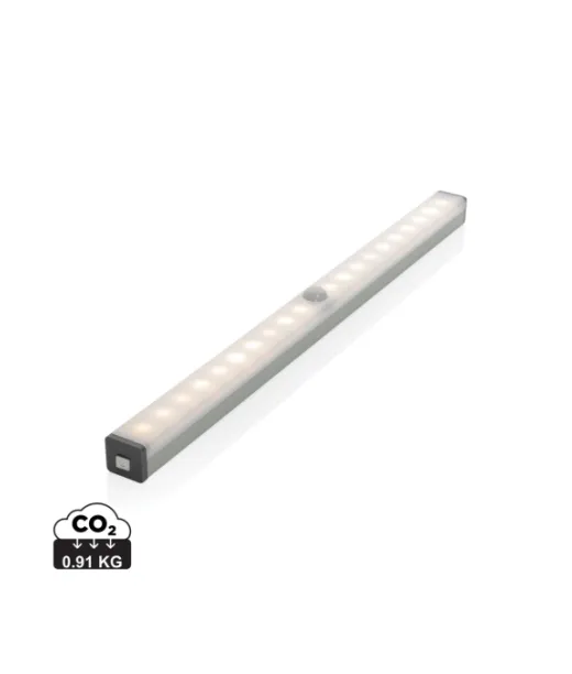 Usb-uudelleenladattava Liiketunnistin Led-valolla Large Hopeanvärinen