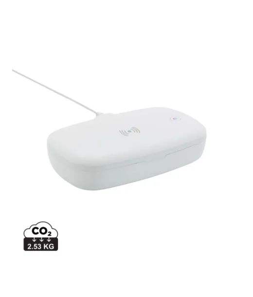 Uv-c Sterilointi Laatikko 5w Langaton Laturi Valkoinen