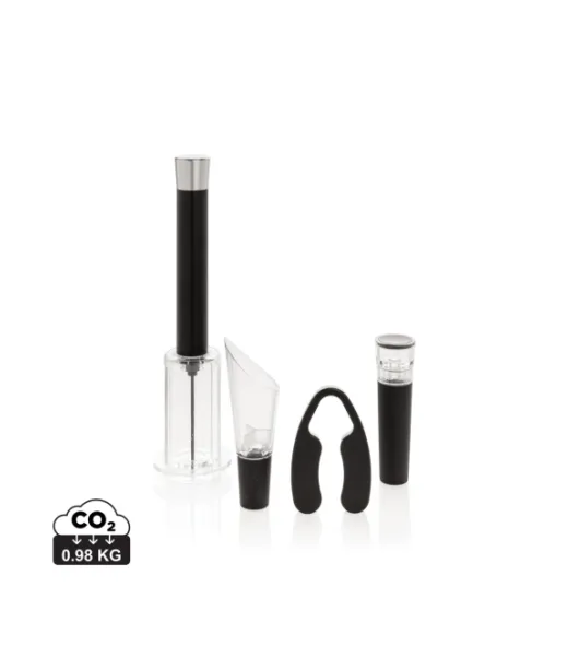 Vino Viinisetti 4kpl Hopeanvärinen