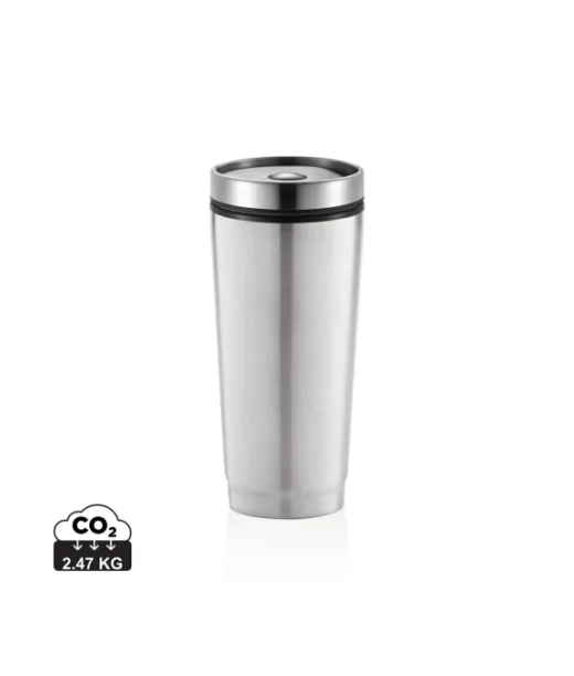 Vuototiivis Juomamuki Hopeanvärinen