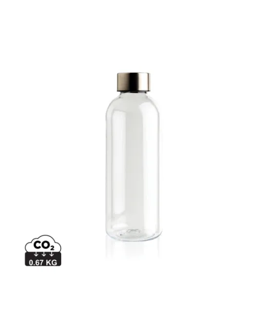 Vuototiivis Vesipullo Metallisella Korkilla Läpinäkyvä