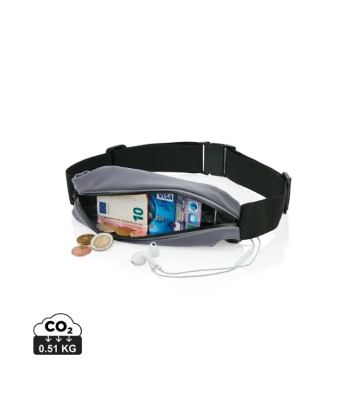 Yleiskäyttöinen Urheiluvyö Harmaa, Musta