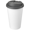 Americano® Eco -kahvimuki Kierrätetystä Materiaalista, Läikyttämätön, 350 Ml Harmaa / Valkoinen