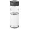 H2o Active® Base Tritan™ 650 Ml Urheilujuomapullo Kierrekorkilla Kirkas Läpinäkyvä / Harmaa