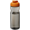 H2o Active® Base Tritan™ 650 Ml Urheilujuomapullo Pikalukittavalla Korkilla Hiili / Oranssinpunainen