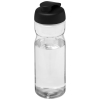 H2o Active® Base Tritan™ 650 Ml Urheilujuomapullo Pikalukittavalla Korkilla Kirkas Läpinäkyvä / Musta