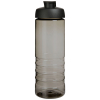 H2o Active® Eco Treble 750 Ml:n Juomapullo Flip Lid -kannella Hiili / Musta