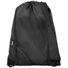 Oriole-reppu Kiristysnyörillä, Kaksitaskuinen 5l Musta