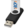 Rotate-basic-usb-muistitikku, 2 Gt Musta / Hopea