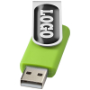 Rotate-doming-usb-muistitikku, 2 Gt Lime