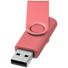 Rotate-metallic-usb-muistitikku, 2 Gt Pinkki