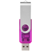 Rotate-translucent-usb-muistitikku, 4 Gt Magenta