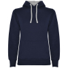 Urban Naisten Huppari Navy Blue / Marl Grey