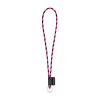Lanyard Tube Long Set I. Perusmallit Musta/pinkki