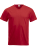 Clique Fashion-t V-neck Punainen