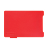 Kortinpidike Rfid Anti-skimming Suojalla Punainen