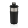 Tyhiöpullo Kaksoistoimintoisella Kannella 500ml Musta