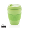 Uudelleenkäytettävä Kahvikuppi Kierrekorkilla 350 Ml Vihreä